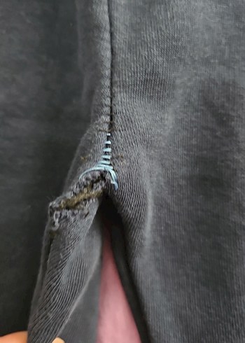 Erkek Gri Bağcıklı Rahat Eşofman Altı - Görsel 2