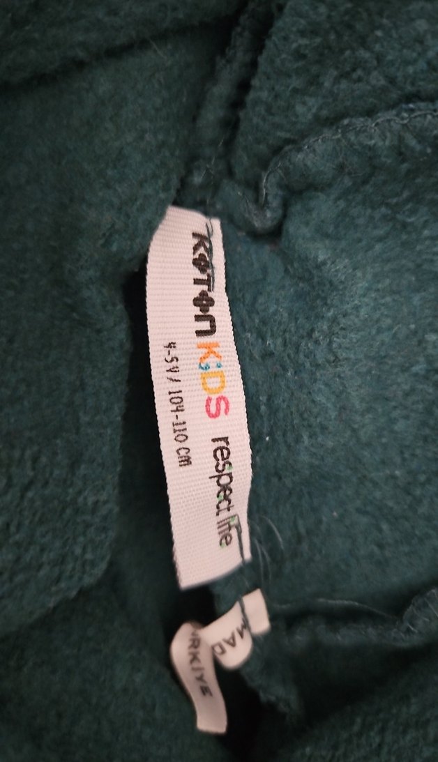 Erkek Kapüşonlu Fermuarlı Sweatshirt - Görsel 2