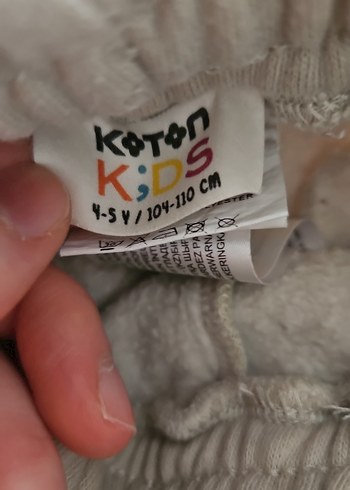 Bej Rahat Kesim erkek Çocuk Eşofman Altı - Görsel 2