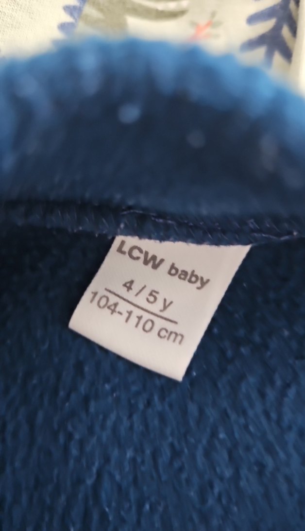 Erkek Çocuk Mavi Polar Sweatshirt - Görsel 2