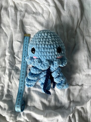 Beden Amigurumi Mavi Denizanası