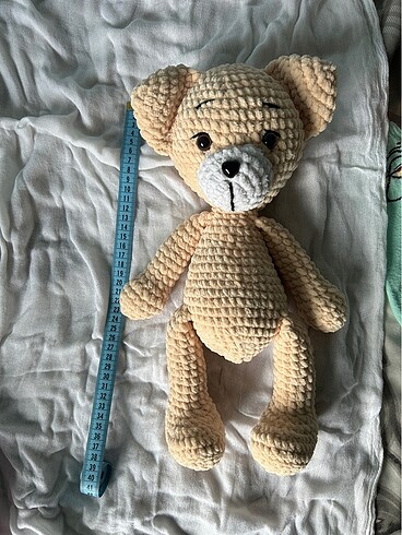 Beden Amigurumi Krem Ayıcık