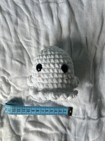 Beden Renk Amigurumi Beyaz Hayalet