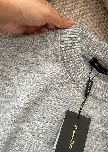 universal Beden gri Renk Massimo Dutti kazak