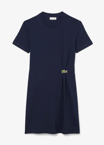 Lacoste Lacivert elbise