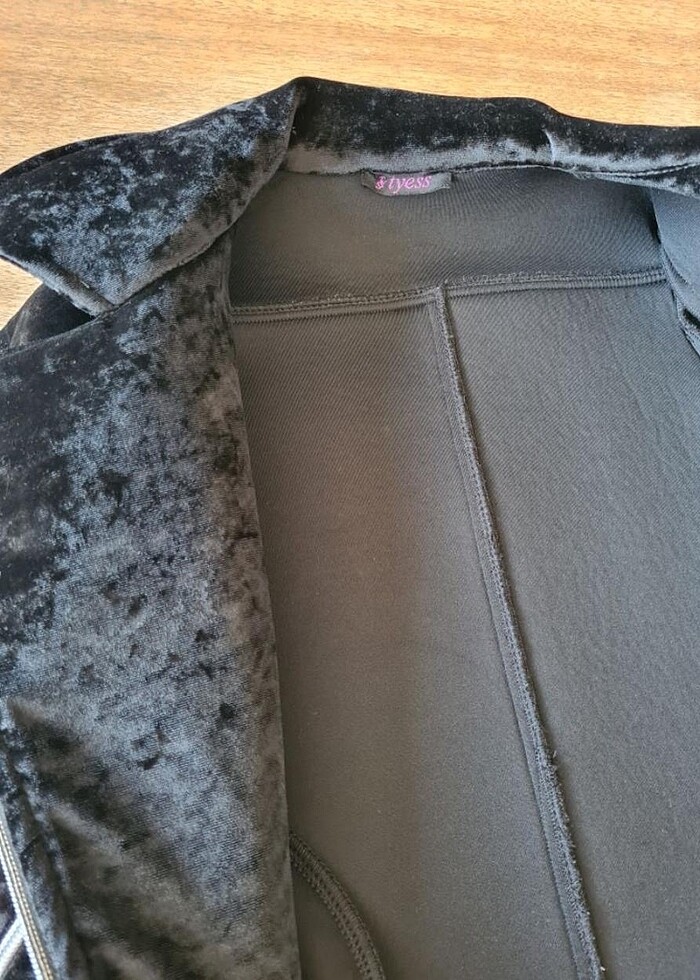 #B&G #ceket #mont #siyah #tyess - Görsel 5