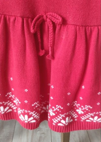 Carter's Kız Çocuk Kırmızı Triko Elbise #carters