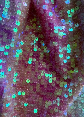 Renkli Simli Kız Çocuk Etek #payetli - Görsel 2