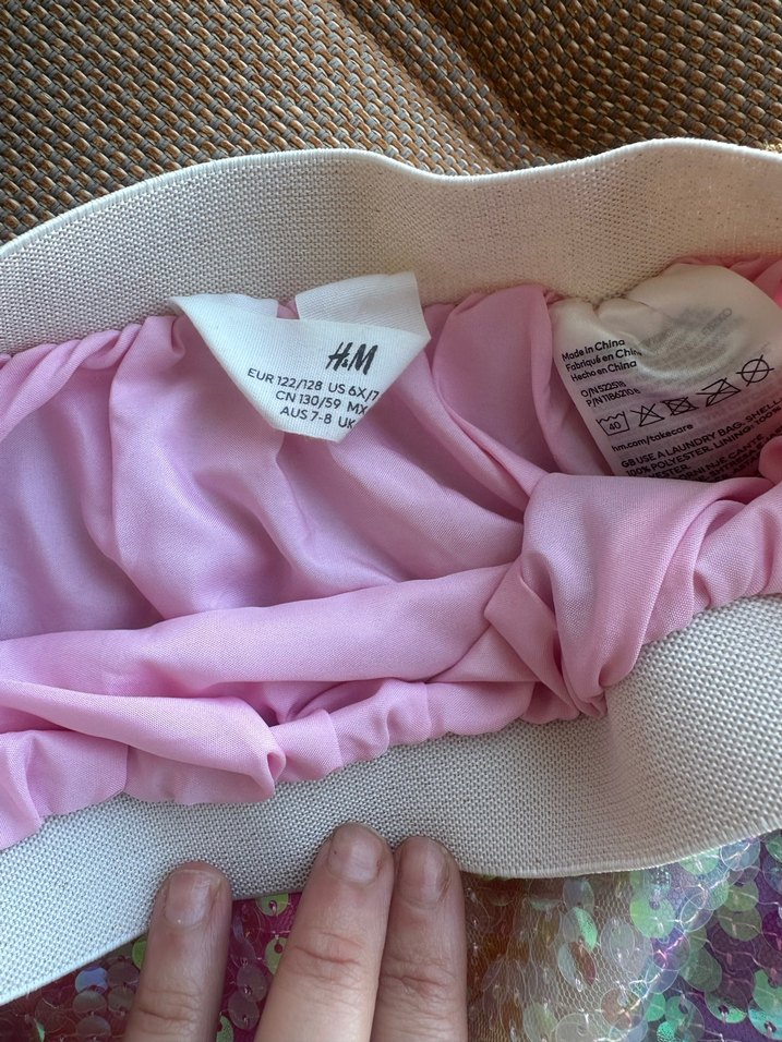 Renkli Simli Kız Çocuk Etek #payetli - Görsel 3