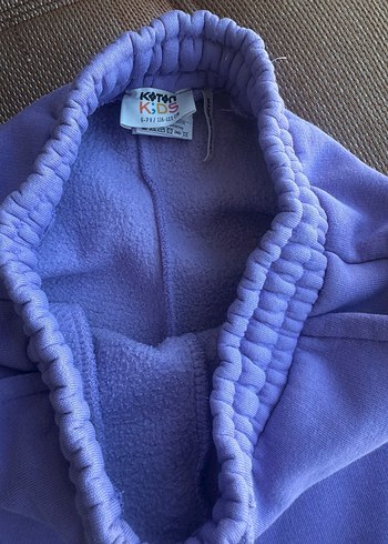 Kız çocuk Mor Rahat Kesim  Eşofman Altı - Görsel 5