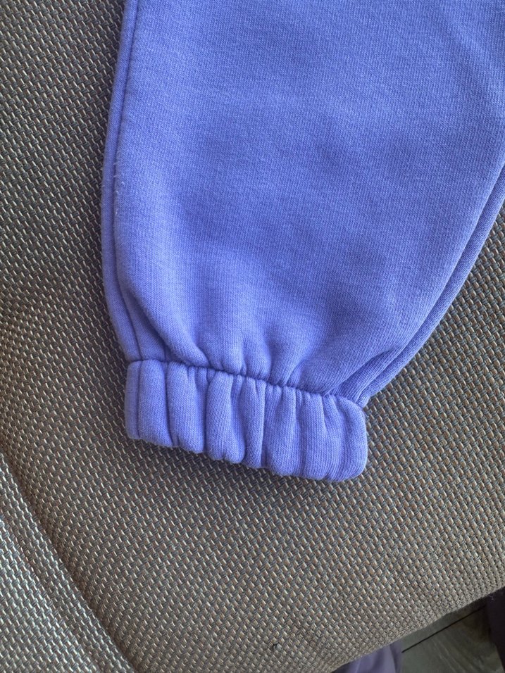 Kız çocuk Mor Rahat Kesim  Eşofman Altı - Görsel 4