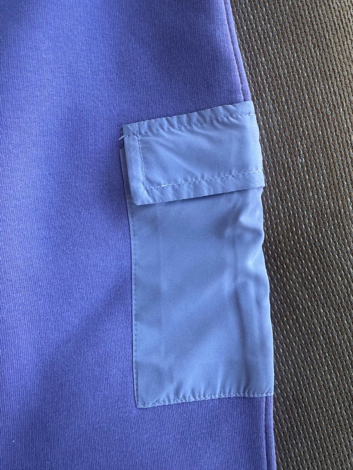 Kız çocuk Mor Rahat Kesim  Eşofman Altı - Görsel 3