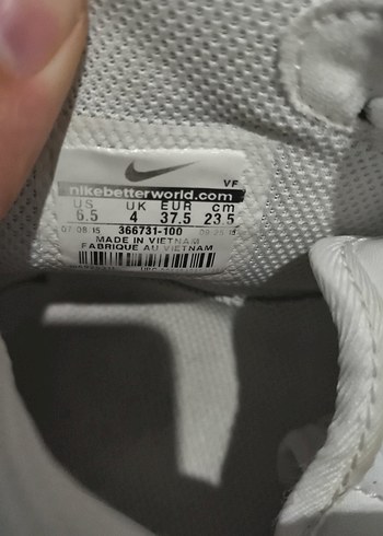 Beyaz Bağcıklı Kadın Spor Ayakkabısı - Görsel 7