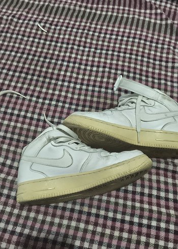 Beyaz Bağcıklı Kadın Spor Ayakkabısı - Görsel 4