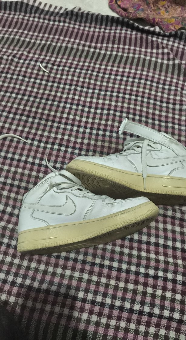 Beyaz Bağcıklı Kadın Spor Ayakkabısı - Görsel 4