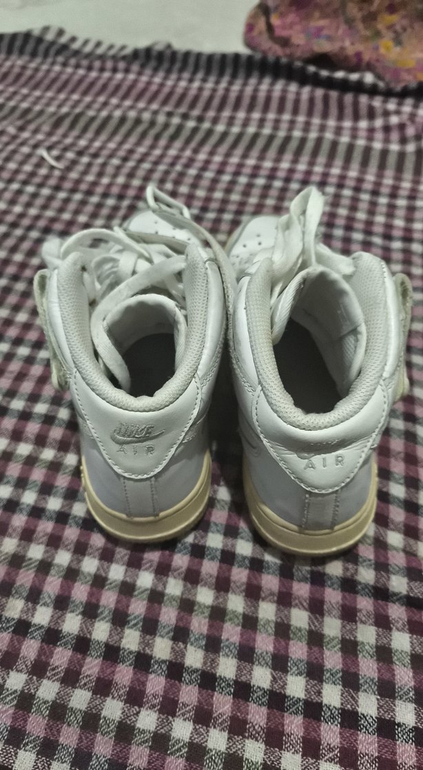 Beyaz Bağcıklı Kadın Spor Ayakkabısı - Görsel 2