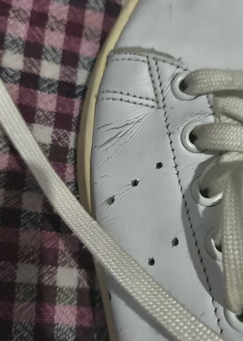 Kadın Beyaz Adidas Spor Ayakkabı - Görsel 6