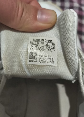 Kadın Beyaz Adidas Spor Ayakkabı - Görsel 5