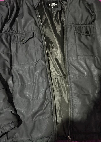 Fermuarlı Gri erkek Ceket - Görsel 2