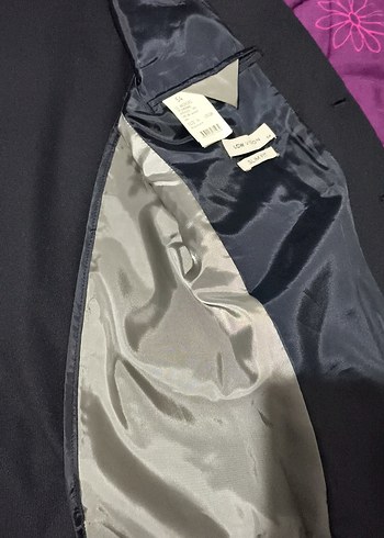 Erkek Siyah Düğmeli Ofis Takım Ceketi - Görsel 6