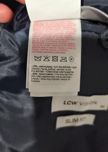 Erkek Siyah Düğmeli Ofis Takım Ceketi - Görsel 8