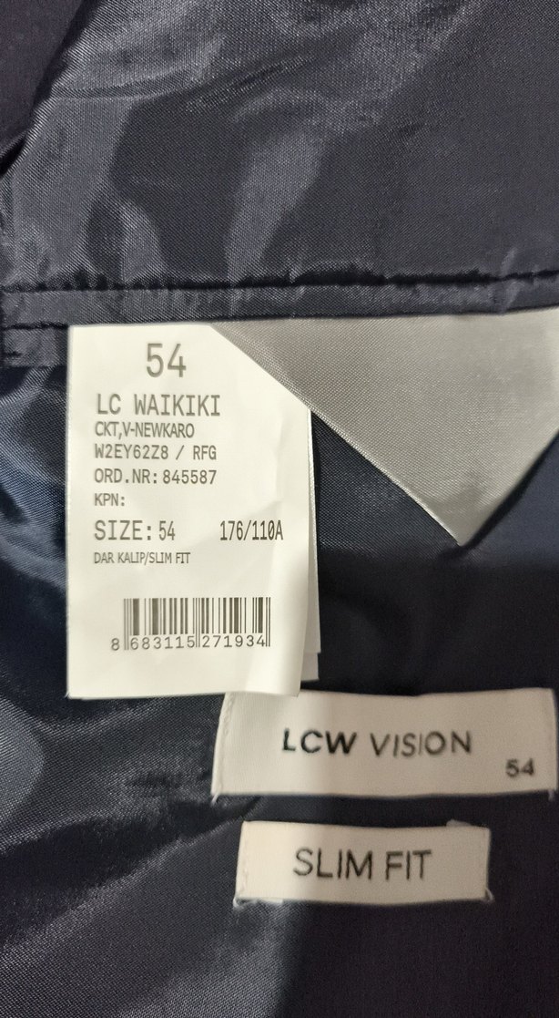 Erkek Siyah Düğmeli Ofis Takım Ceketi - Görsel 4