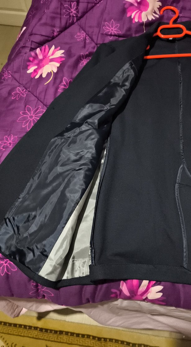 Erkek Siyah Düğmeli Ofis Takım Ceketi - Görsel 5