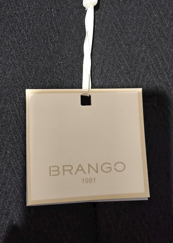 BRANGO ÖZEL BİR MARKASiyah Midi Erkek Kaban - Görsel 2