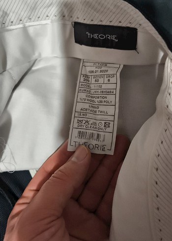 THE ORIE marka Koyu Gri Erkek Takım Elbise - Görsel 6