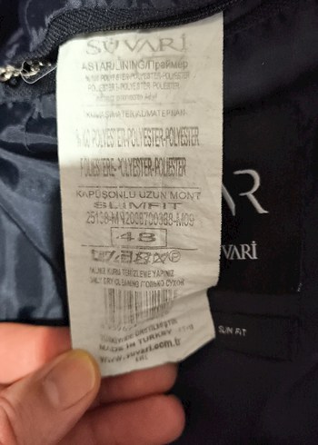 Fermuarlı Siyah Erkek Midi Ceket - Görsel 5