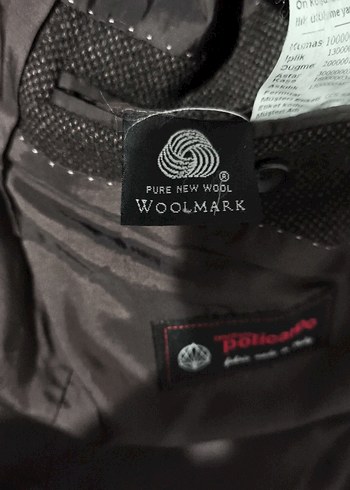 Kahverengi  Erkek Ceket, Düğmeli, Klasik Kesim - Görsel 8