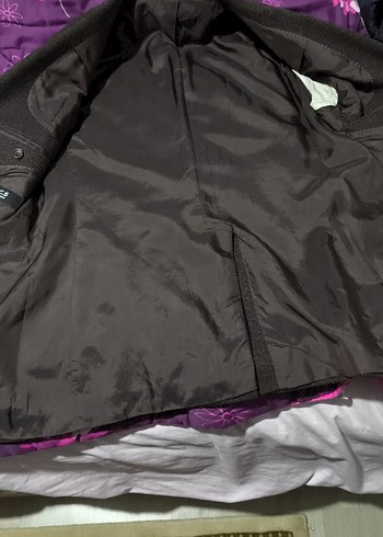 Kahverengi  Erkek Ceket, Düğmeli, Klasik Kesim - Görsel 2