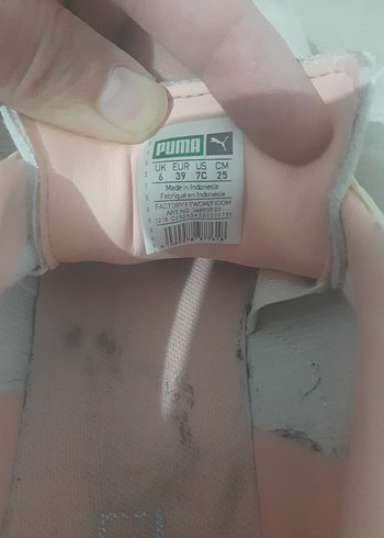 Beyaz puma Süet deri Spor Ayakkabı - Görsel 4