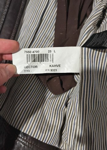 Derimod Kahverengi Biker Ceket, Fermuarlı, Normal Boy - Görsel 6