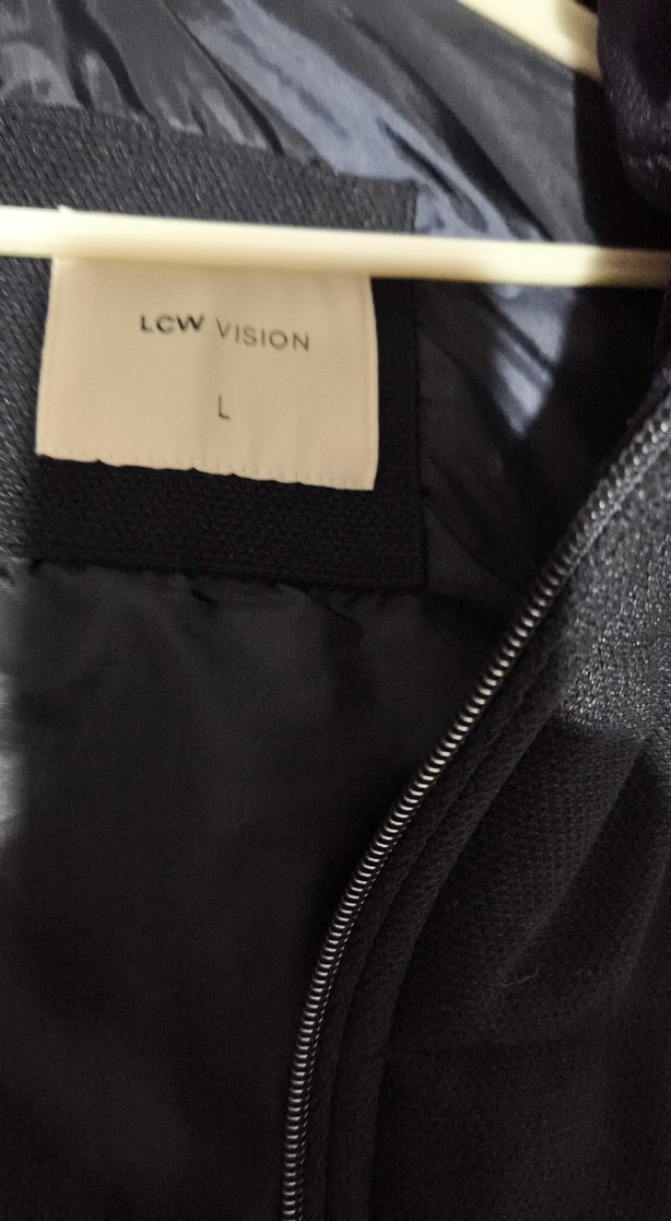 Fermuarlı Siyah erkek Yelek - Görsel 2