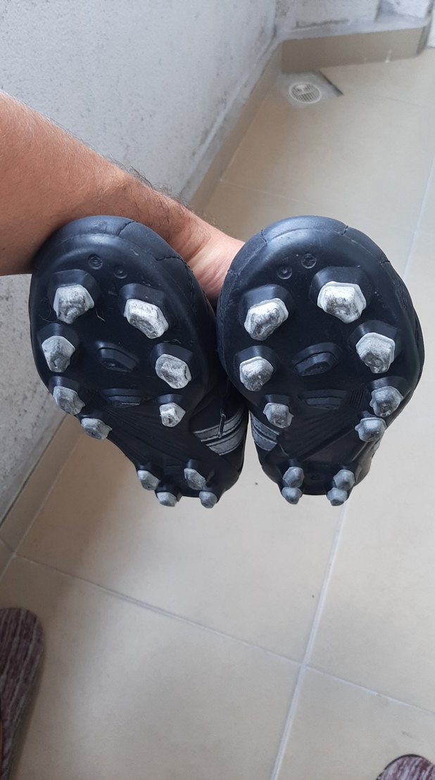 Siyah Erkek Futbol Ayakkabısı 42 no jamp krampon - Görsel 4