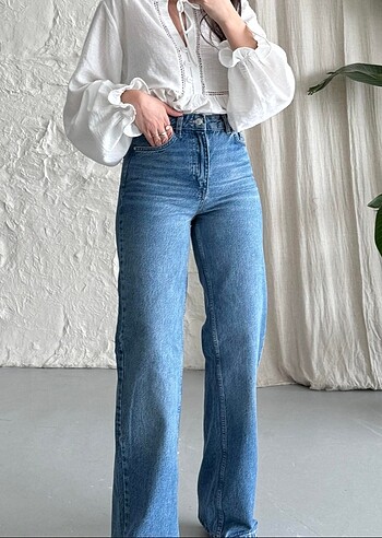 34 Beden ZARA MARKA 2 DENIM JEAN İYİ FİYATA