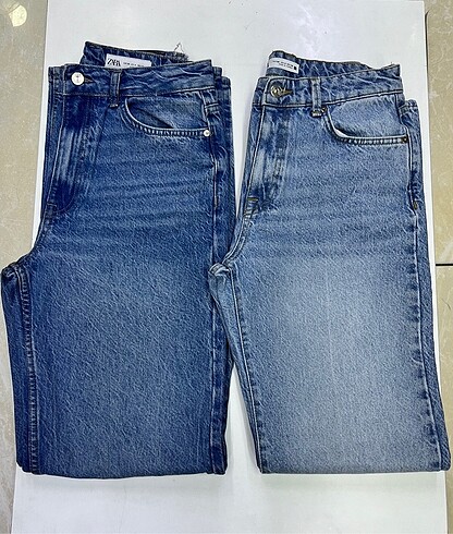 ZARA MARKA 2 DENIM JEAN İYİ FİYATA