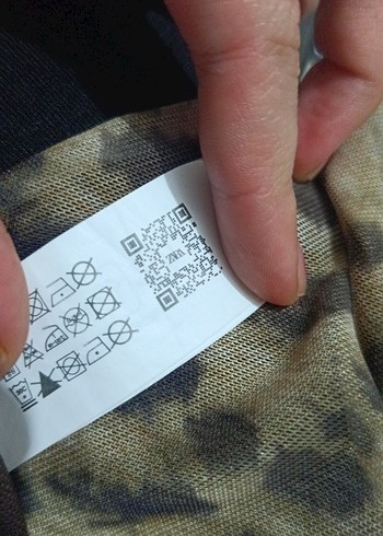 Leopar Desenli Drapeli Midi Mayo - Görsel 5