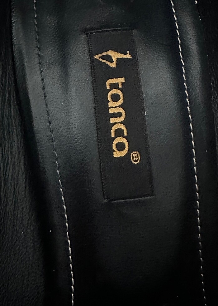 Yılan desen topuklu ayakkabı - Görsel 5