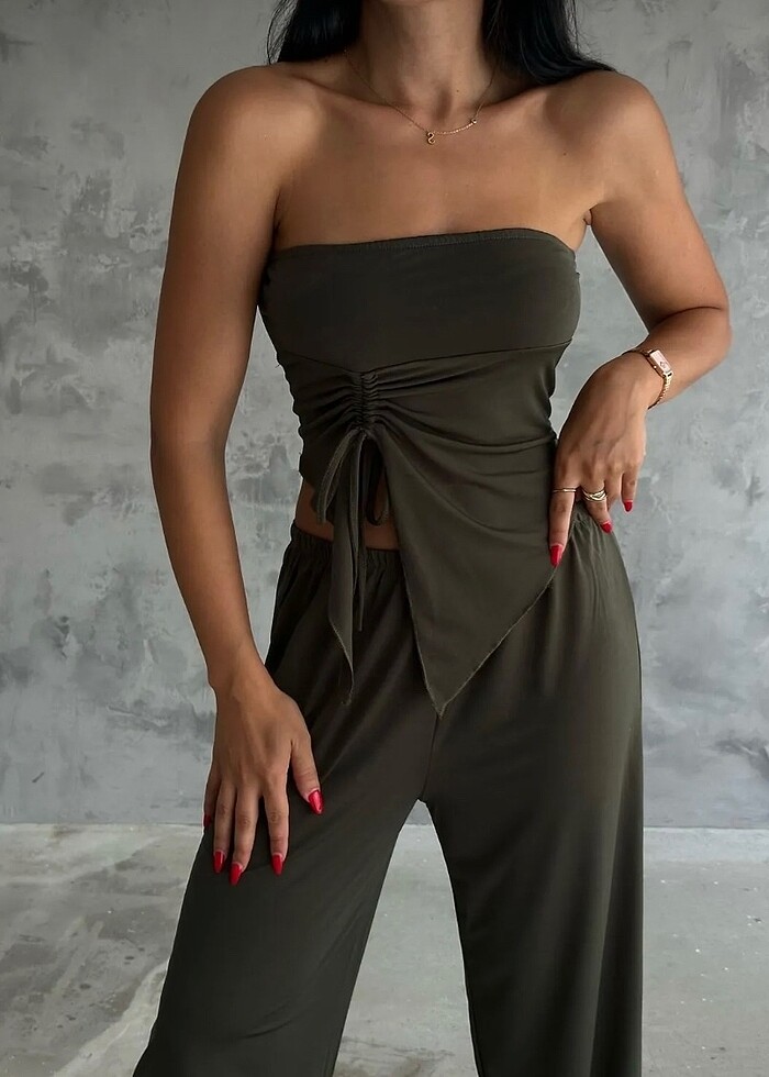 Straplez İkili Takım - Görsel 2