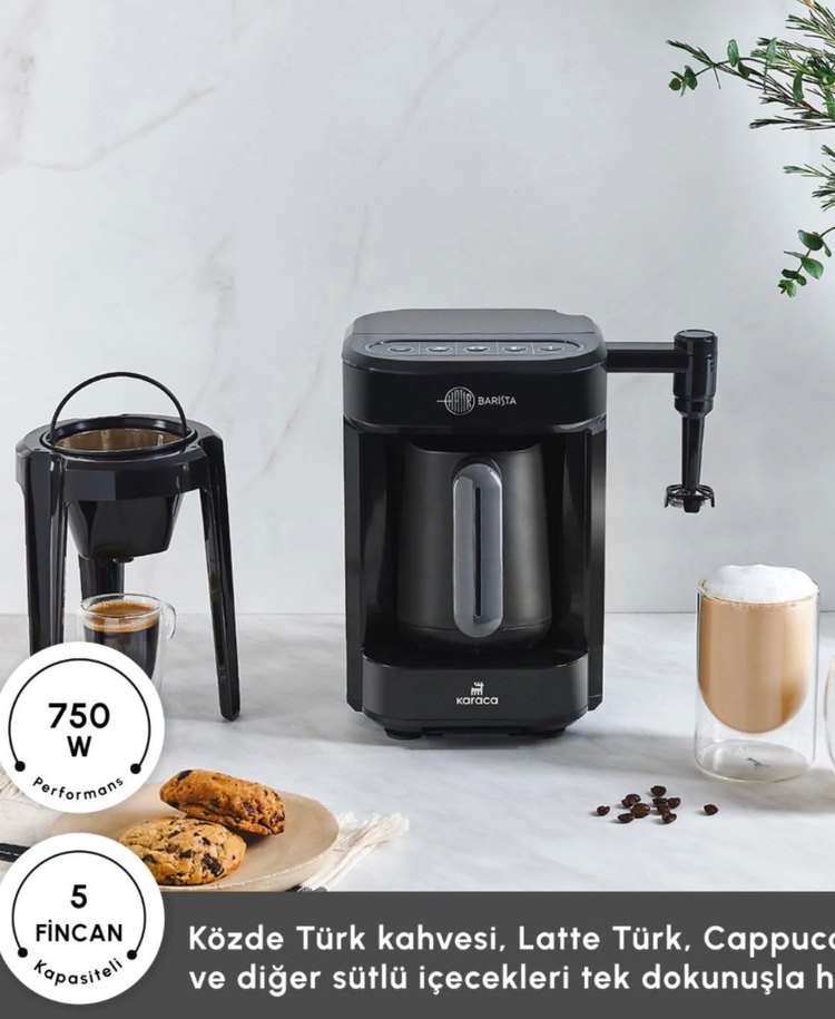 Karaca Barista Latte ve Türk Kahve Mak. - Görsel 2