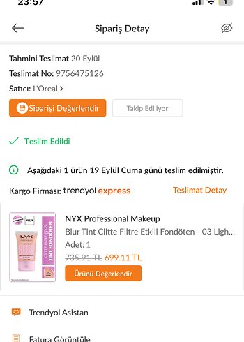 NYX Bare With Me Blur BB Krem 03 Light Ivory - Görsel 3