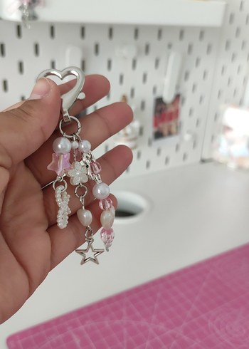  Beden beyaz Renk pembe charm