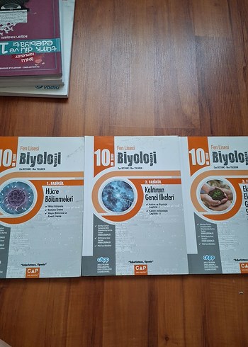 çap yayınları 10. Sınıf Biyoloji fasikülleri