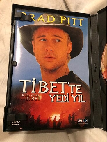 DVD film-Brad Pitt-Orjinal-Tibette 7 yıl