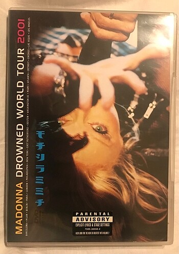 Madonna Konser DVD-Drowned World-2001- Orjinal