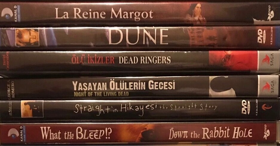 Yabancı Film DVD leri - Tamamen Orjinal-