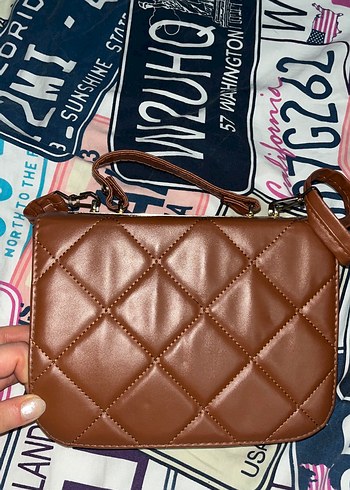 Taba renk çanta - Görsel 4