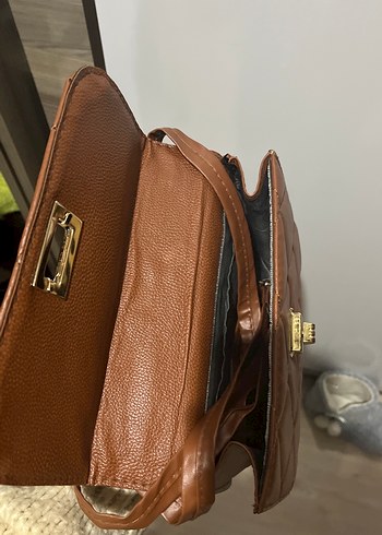 Taba renk çanta - Görsel 2